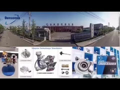 ディーゼル燃料 ヒタチ トルボチャージャー 114400-2720 EX200-1 空気冷却用