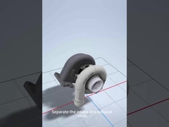 ターボチャージャー 3787604 ISB 6.7L カミンズディーゼルトラック HE300VG G25-550